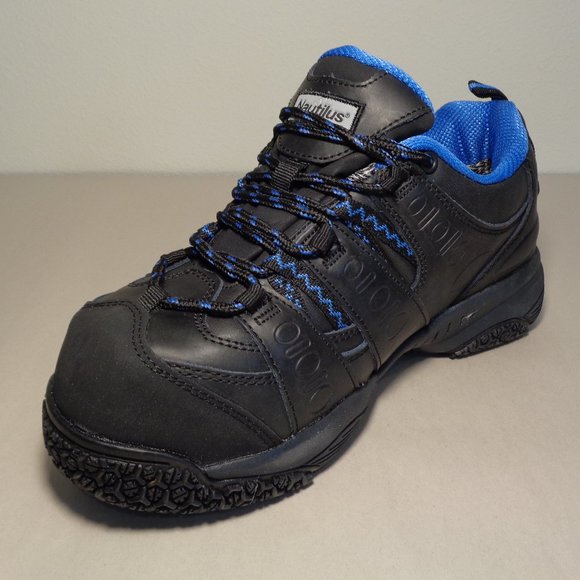 Nautilus Size 6.5 Wide AVENGER N2161 Black New Women's Safety Toe Work Shoes - Picture 8 of 15